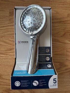 Moen Chrome Handheld Shower Spray - Silver Finish